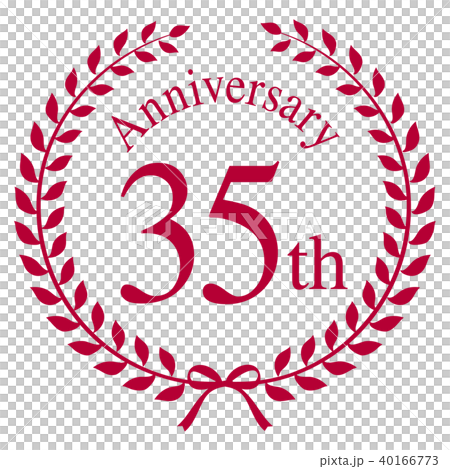 35th anniversary mark 40166773