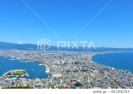北海道　青空の函館 40168265