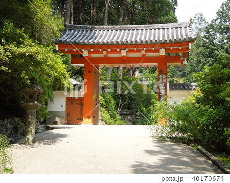 三室戸寺　山門 40170674