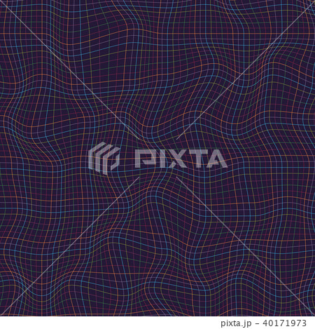 Abstract multicolor lines grid pattern wave curve Abstract multicolor lines grid pattern wave curve 40171973