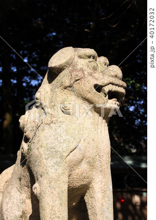 速谷神社の笑う狛犬 40172032