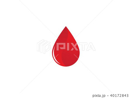 Blood logo template vector Blood logo template vector 40172843
