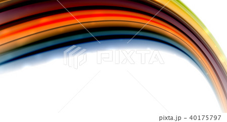 Abstract flowing motion wave, liquid colors mixing, vector abstract background 40175797