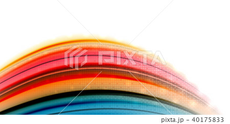 Abstract flowing motion wave, liquid colors mixing, vector abstract background 40175833