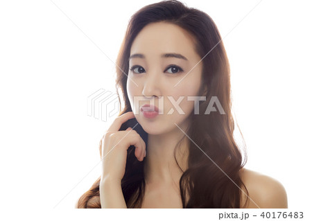 若い女性 ビューティー 美容 40176483