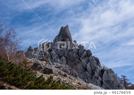 鳳凰三山と甲斐駒ヶ岳 鳳凰三山と甲斐駒ヶ岳 40176659