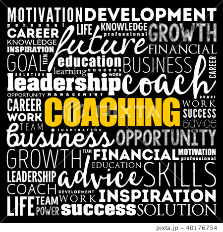 COACHING word cloud collage 40176754