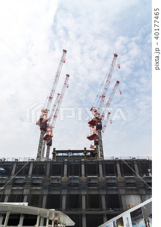 豊洲で建設中のビル 2018年春 豊洲で建設中のビル 2018年春 40177465