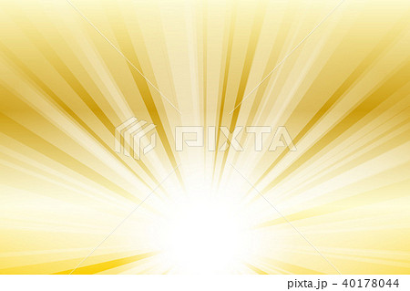 背景素材,集中線,閃光,エネルギー,ビーム,太陽,放射,希望,チャンス,明るい,天国,自由,未来,光 40178044