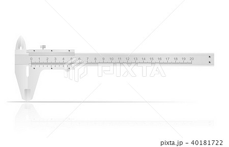 metal caliper for accurate measurements vector metal caliper for accurate measurements vector 40181722