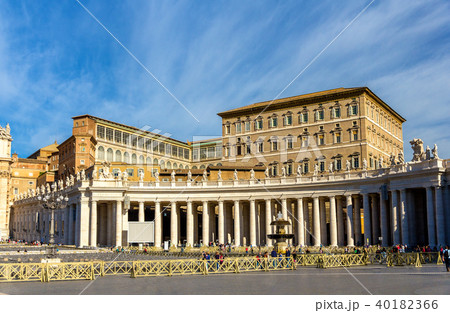 The Apostolic Palace in the Vatican city 40182366