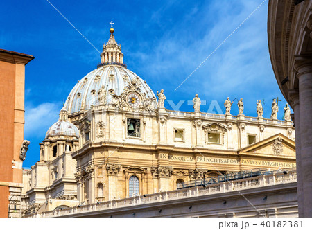 The Papal Basilica of St. Peter in the Vatican The Papal Basilica of St. Peter in the Vatican 40182381