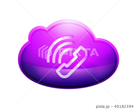 Vector phone support web button Vector phone support web button 40182394
