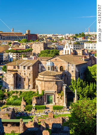 Temple of Romulus in Roman Forum Temple of Romulus in Roman Forum 40182507