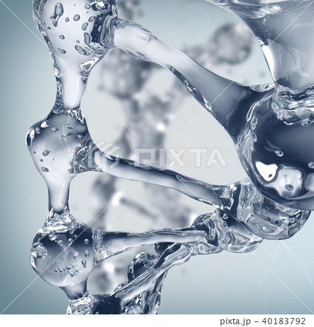 DNA molecules on the science background. DNA molecules on the science background. 40183792