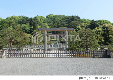 京都　昭憲皇太后伏見桃山東陵 40185871