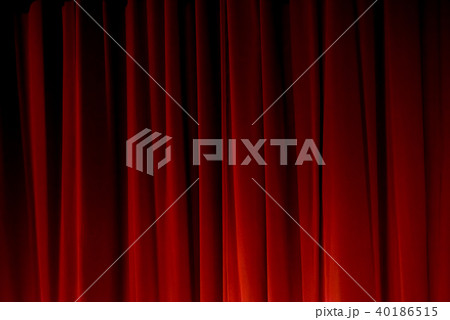 カーテン　ツイード　防炎加工　オーダーカーテン　形状記憶　赤レンガ色　緞帳 40186515