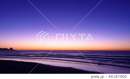 サンディエゴ・ラホヤ海岸の完璧なマジックアワー 40187900