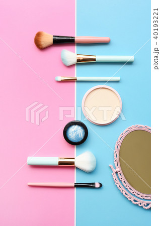 collection of make up and cosmetic beauty  40193221