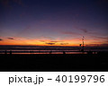 バリ島の夕陽 40199796