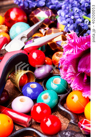 Beads, colorful beads for needlework 40200053