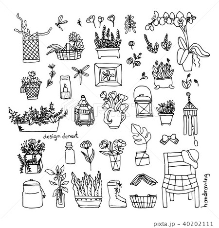 Flower Pot Drawing Vector Art, Icons, and Graphics for Free Download-saigonsouth.com.vn