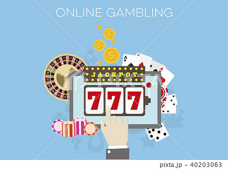 Online Gambling Concept 40203063