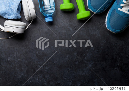 Fitness concept background Fitness concept background 40205951