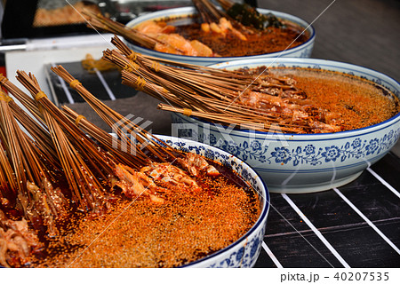 中国の屋台 中国の屋台 40207535