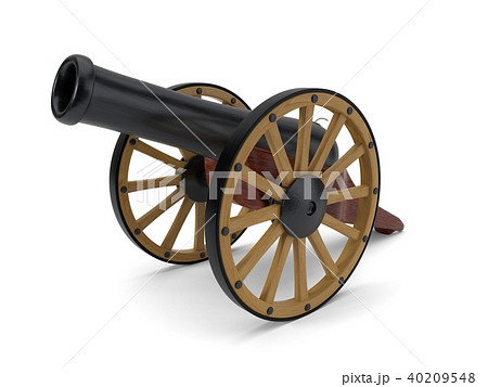 Ramadan Cannon 3d Illustrationのイラスト素材