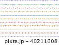 色鉛筆のライン色々 40211608