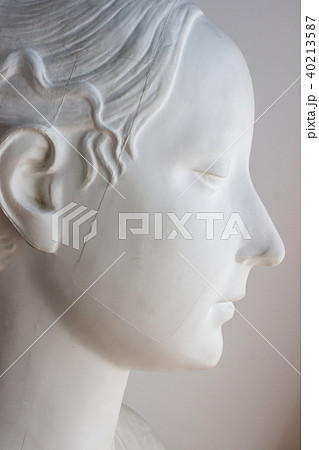 石膏像 横顔の写真素材 [40213587] - PIXTA
