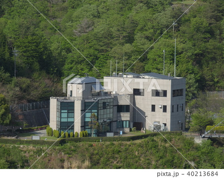 小里川ダム管理所 ( 2018年4月 岐阜県恵那市 ) 40213684