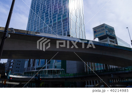 渋谷再開発 歩道橋架け替え 明治通りとR246交差点 2018.04 40214985