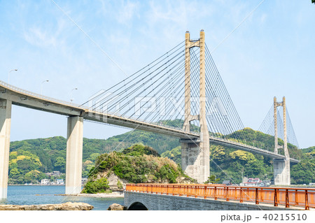 呼子大橋と弁天町遊歩橋 40215510