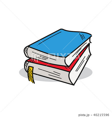 Book illustration on a white background Book illustration on a white background 40215596
