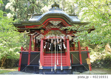 花園神社の本殿 三猿 北茨城市 花園神社の本殿 三猿 北茨城市 40216931