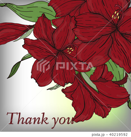 Flower invitation, save the date card template 40219592