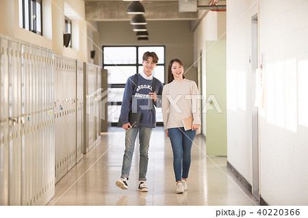 大学生 韓国人 若い男 40220366