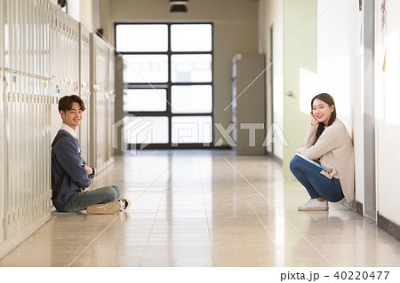 大学 大学生 東洋人 40220477