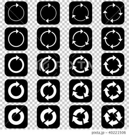 Circular Arrow 円矢印アイコンのイラスト素材