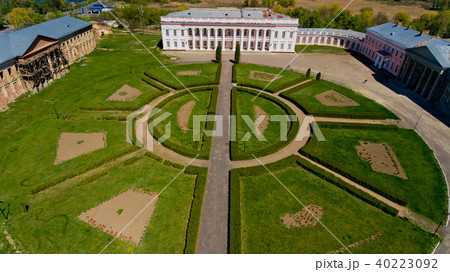 Aerial view of the ancient palace. 40223092