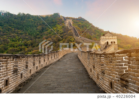 China The great wall in Beijing, China. 40226004