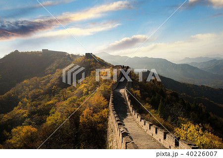 China The great wall in Beijing, China. 40226007