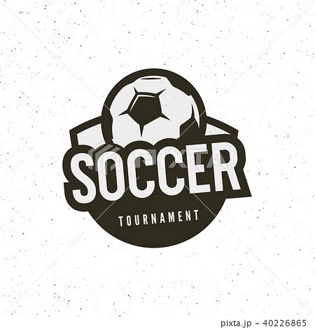 football, soccer logo. sport emblem. vector illustration football, soccer logo. sport emblem. vector illustration 40226865