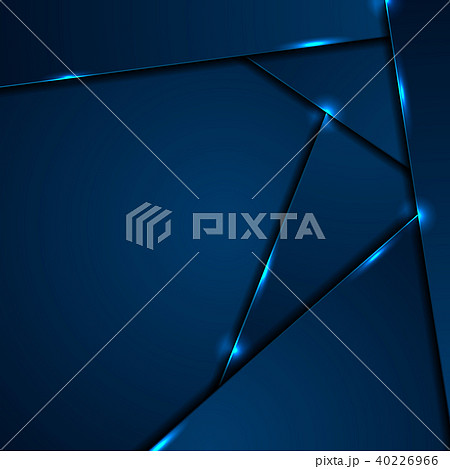 Dark blue corporate background with glowing lines 40226966