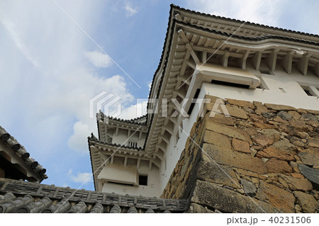 晩夏の姫路城 40231506