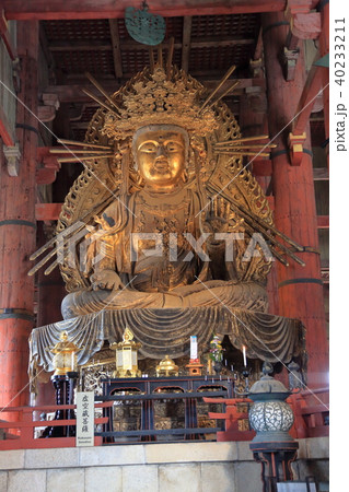 東大寺大仏殿　虚空蔵菩薩坐像 40233211