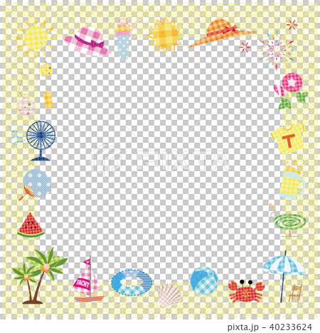 Summer material pattern fabric style frame 40233624