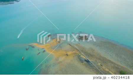 Coral emerges from sea at a reduced water level. Coral emerges from sea at a reduced water level. 40234418
